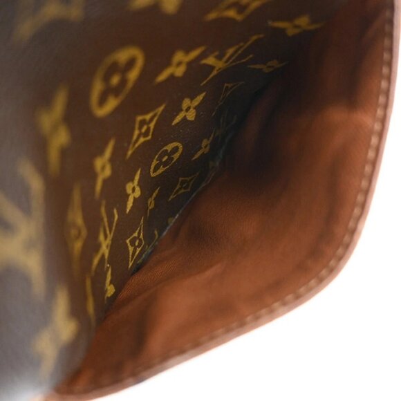 LOUIS VUITTON Danube Shoulder Bag Monogram Leather Brown France M45266 83EE779 - Picture 14 of 16